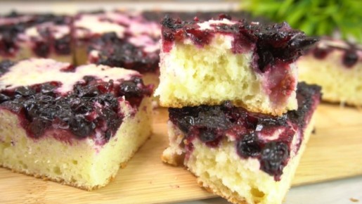 Удивительный творожный пирог с ягодами: простота и вкус в каждой порции
