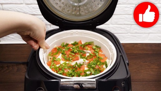 Откройте для себя идеальный обед: рыба с помидорами и сыром в мультиварке