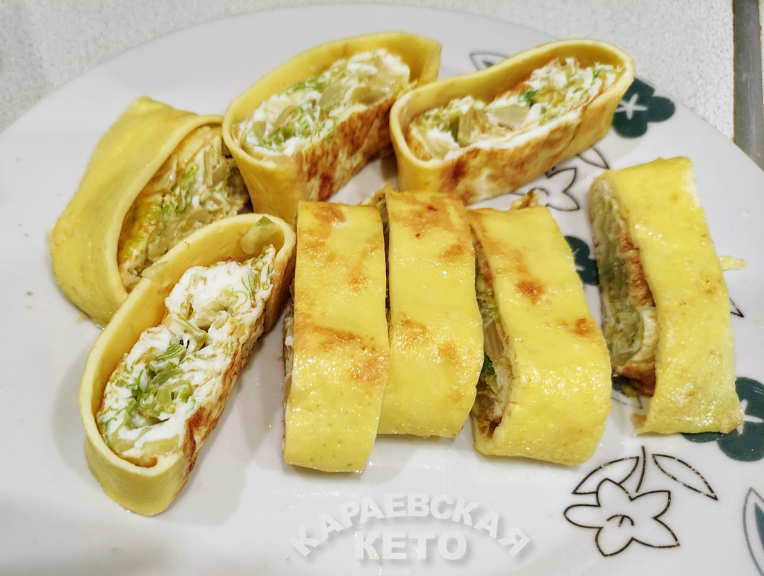 Яичные роллы: быстрый и вкусный завтрак