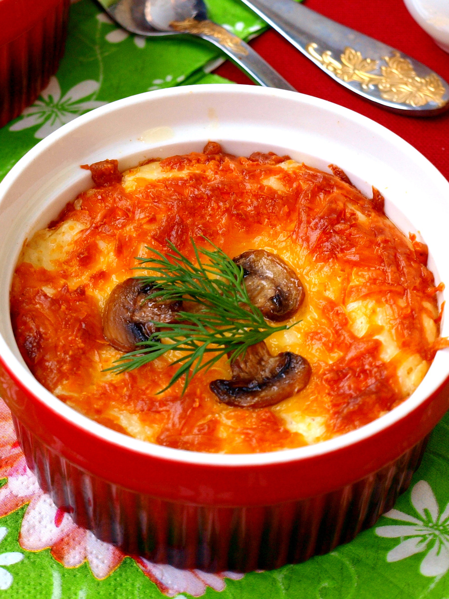 Сырный жульен с грибами: вкус, от которого невозможно отказаться