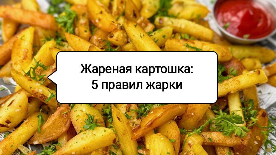 Как приготовить идеальную жареную картошку: 5 простых советов