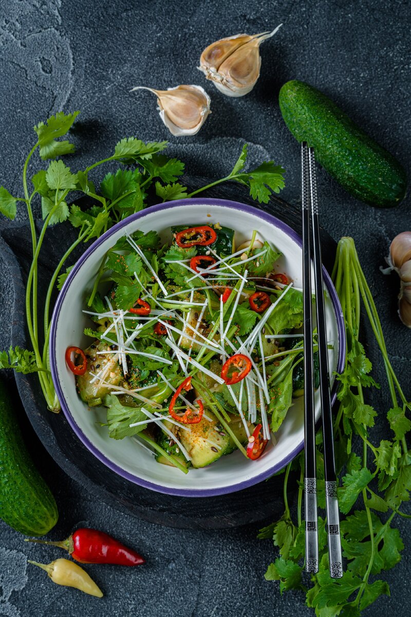 Огурцы по-китайски: простой и аппетитный рецепт