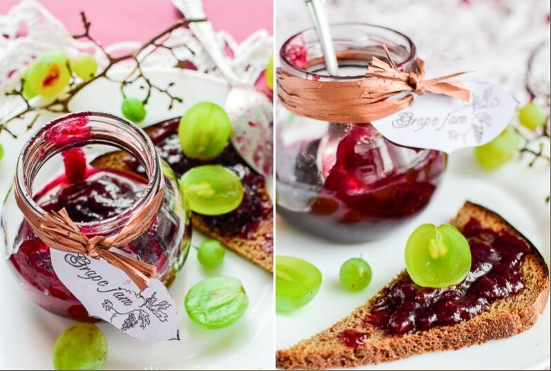 Как приготовить вкусный виноградный джем с бальзамическим уксусом