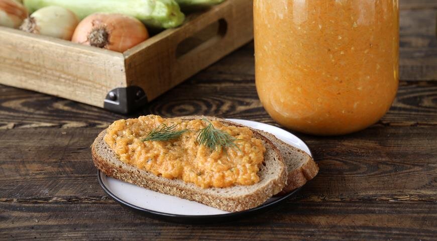 Кабачковая икра с майонезом: вкус как из магазина