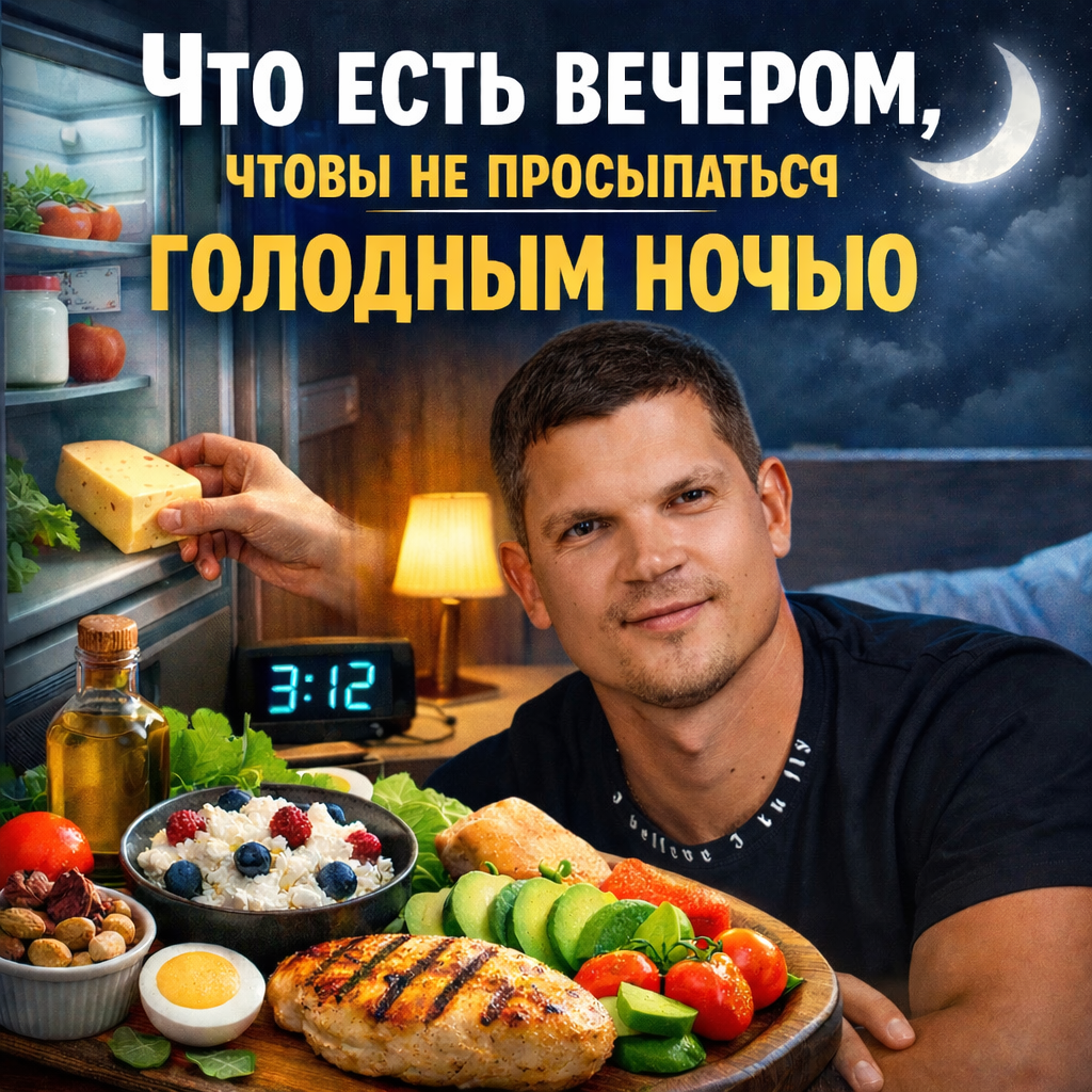 Как избежать ночного голода: советы по ужину