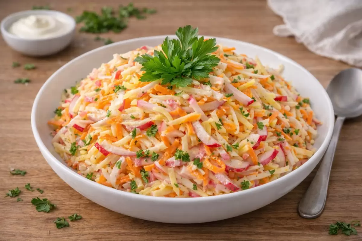 Почувствуйте свежесть с лёгким салатом "Витаминка"