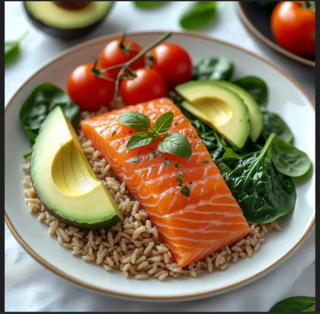 Овощной боул с рыбой: простой рецепт для здорового питания