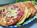Вкусные картофельные лепешки с зелёным луком для дачных встреч