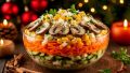 Салат с курицей и грибами, который впечатлит на новогоднем столе