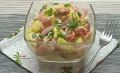 Вкусный и простой салат с картофелем и кижучем