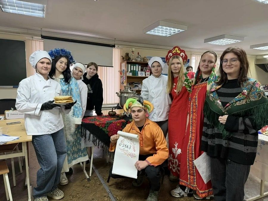 В Тарасовском техникуме отметили Масленицу с размахом и традициями